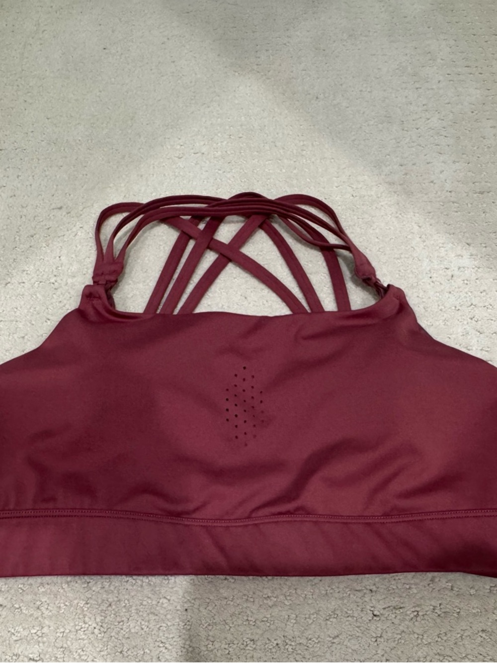 Women’s nursing/ pumping Sports Bra - Burgundy